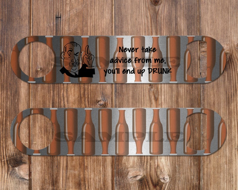 Pub Style Bottle Opener - 2 Sided 6.97" x 1.54"